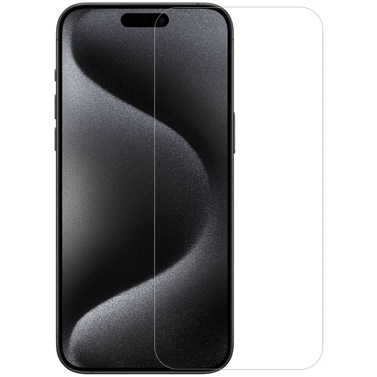 2.5D Clear Glass Screen Protector for iPhone 15 Series