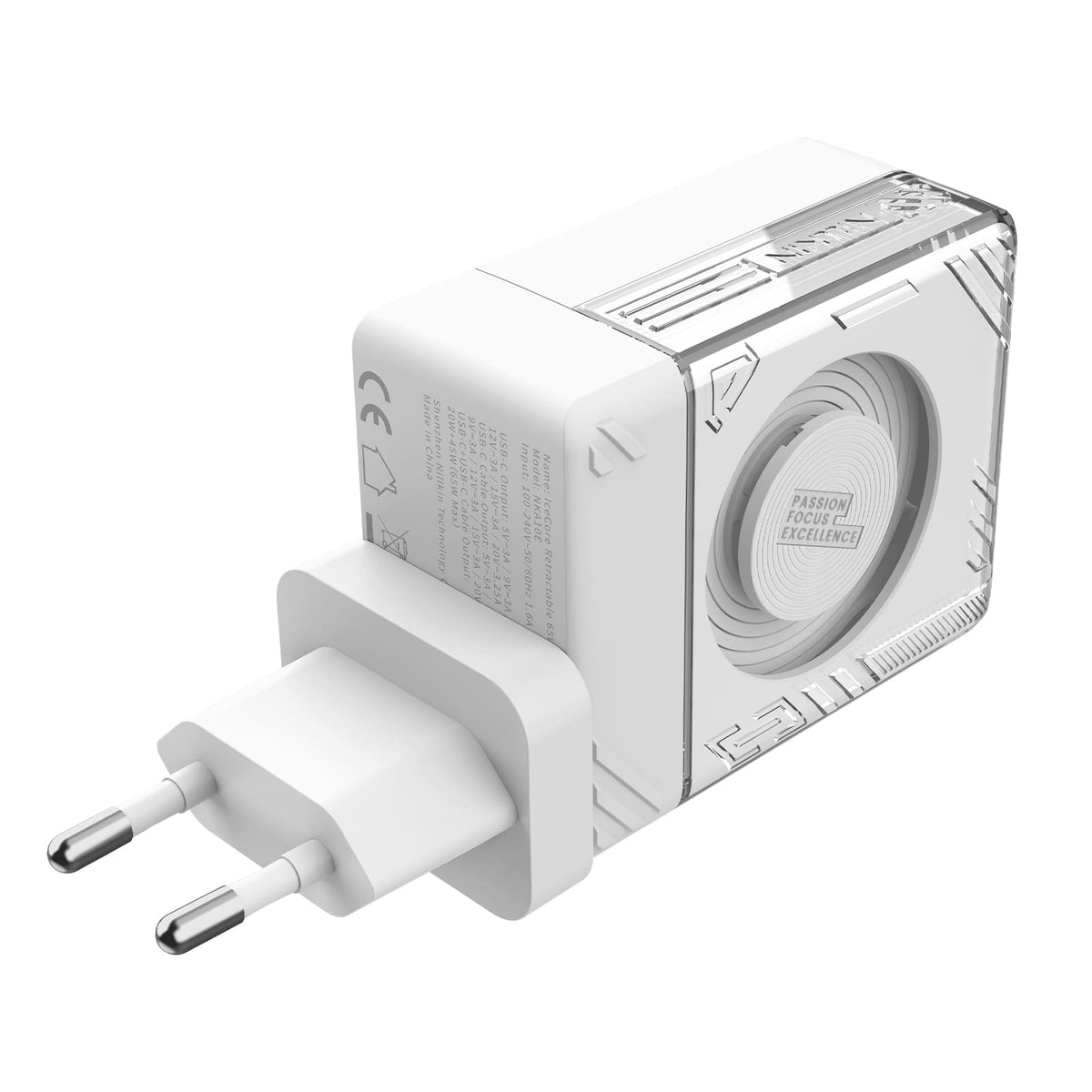 White / EU Plug