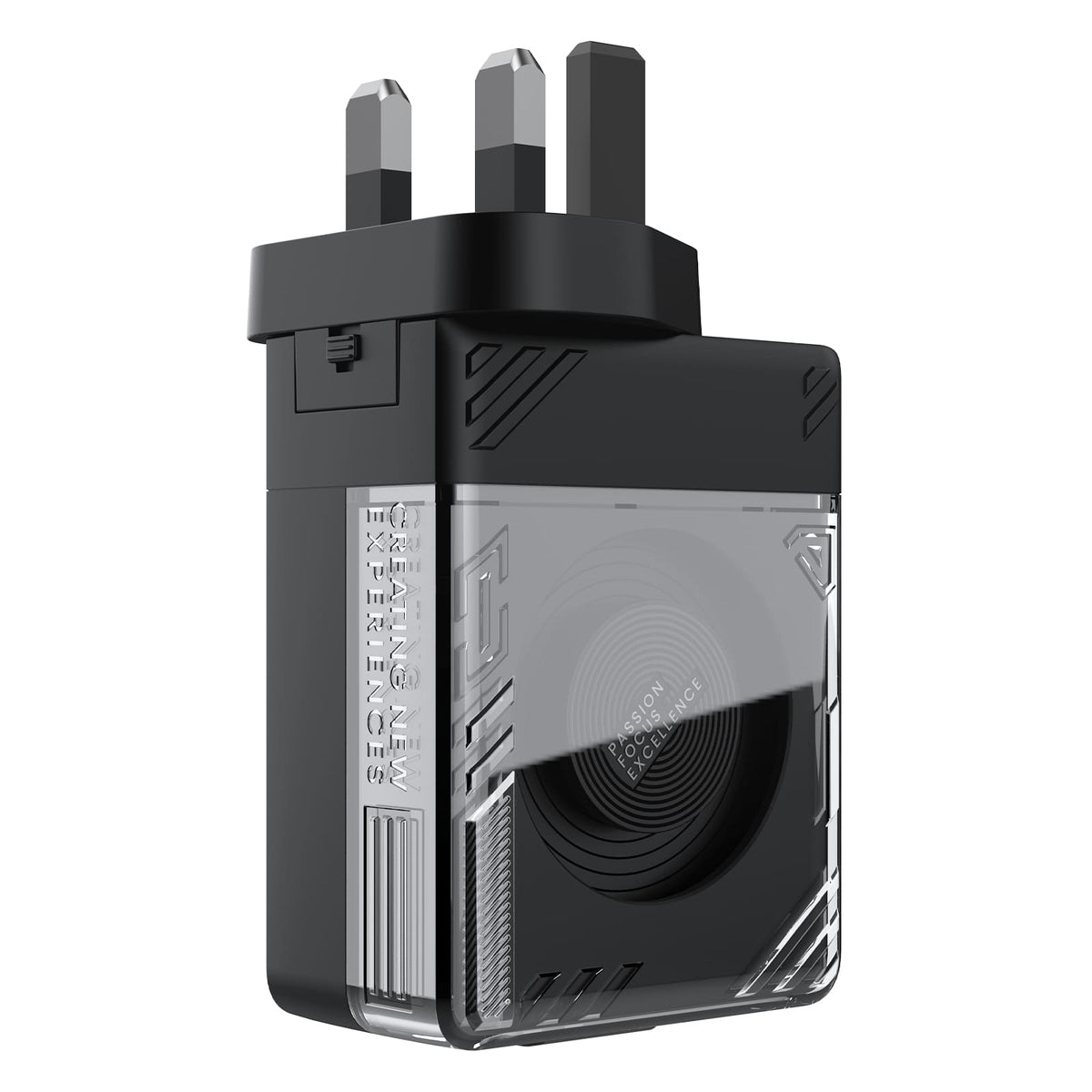 Black / UK Plug
