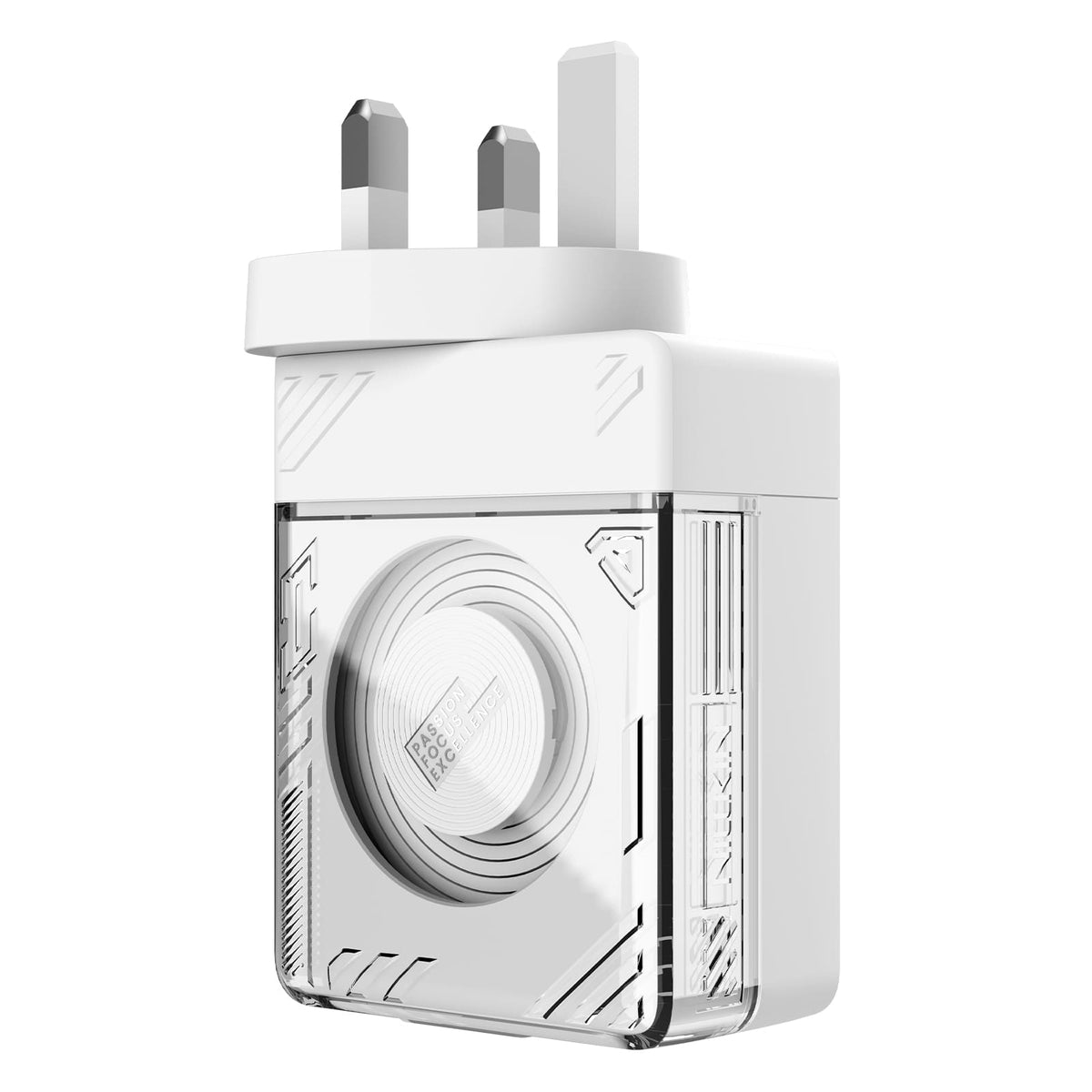 White / UK Plug
