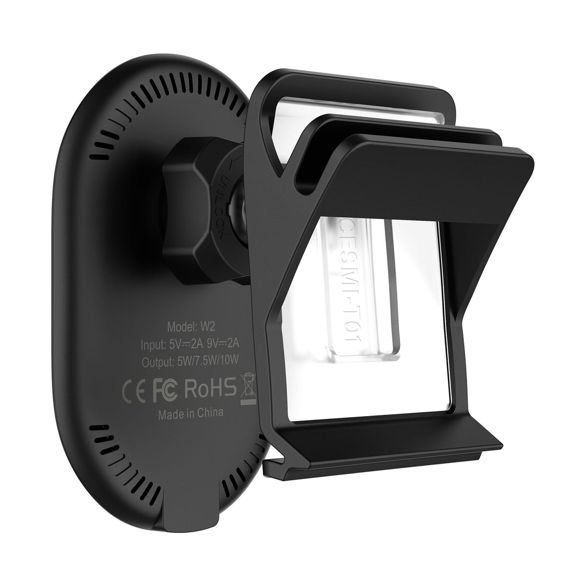 Neekin Energy W2 Magnetic Car Mount with Wireless Charging for Tesla Model 3/Y