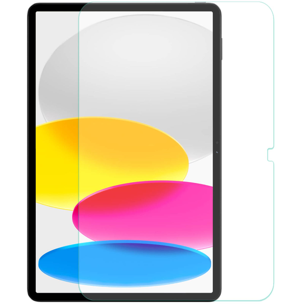 2.5D klare Glas Displayschutzfolie für iPad Serie