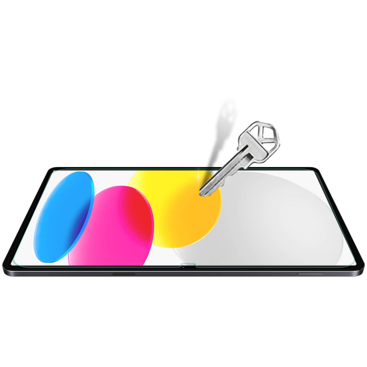 2.5D klare Glas Displayschutzfolie für iPad Serie