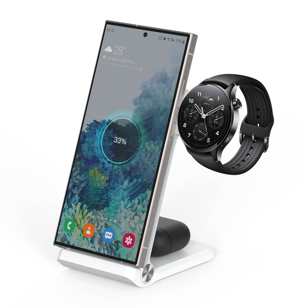 For Qi Wireless Charging Devices / Xiaomi Watch S1 Pro / European Standard