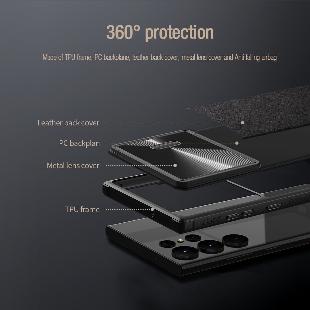 Galaxy S23 Ultra / Leather Black