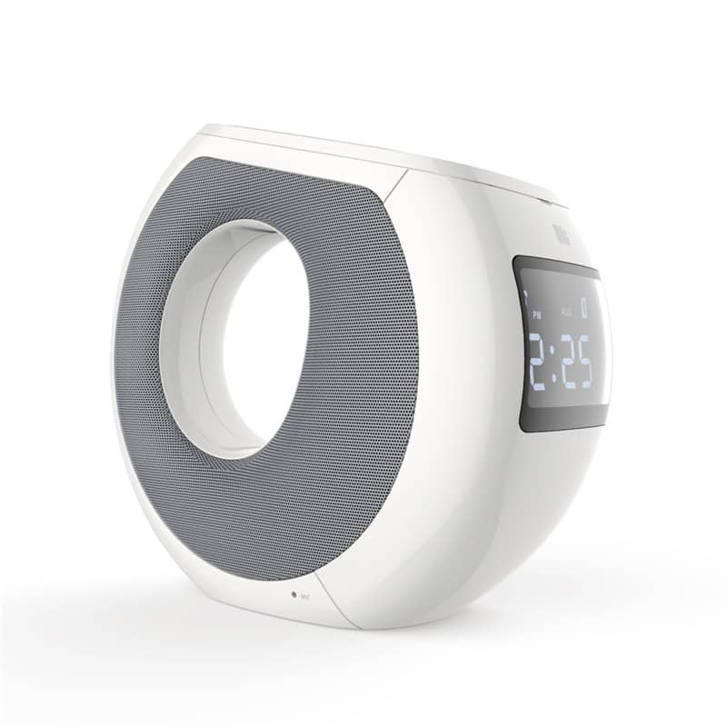 Cozy MC1 Bluetooth Speaker with Wireless Charging & LCD Time Display